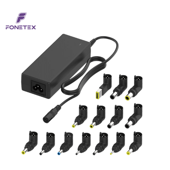 Laptop Oplader Universeel – 14x connector – 90W – FT-90W