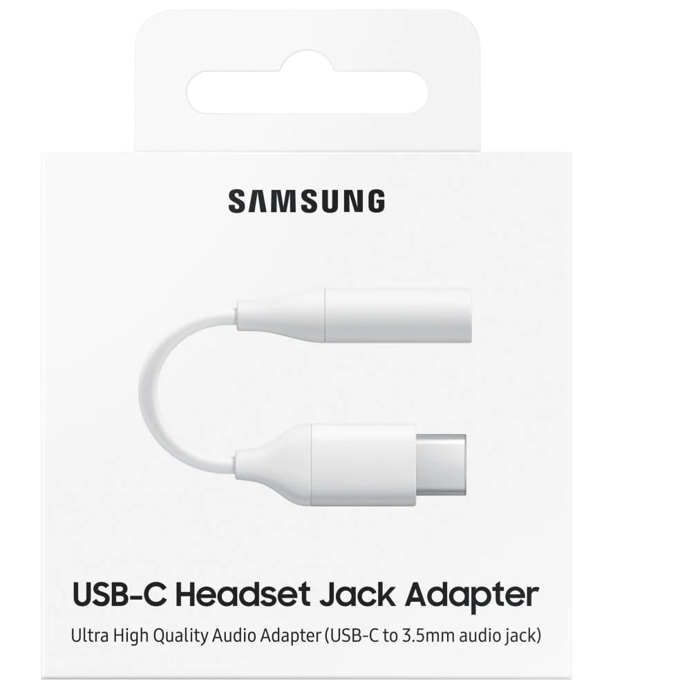 Samsung USB-C Headset Jack Adapter – White (EU Blister) – EE-UC10JUWEGUS
