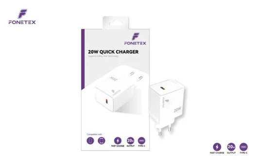 FoneTex 20W USB-C Adapter – FT-C220