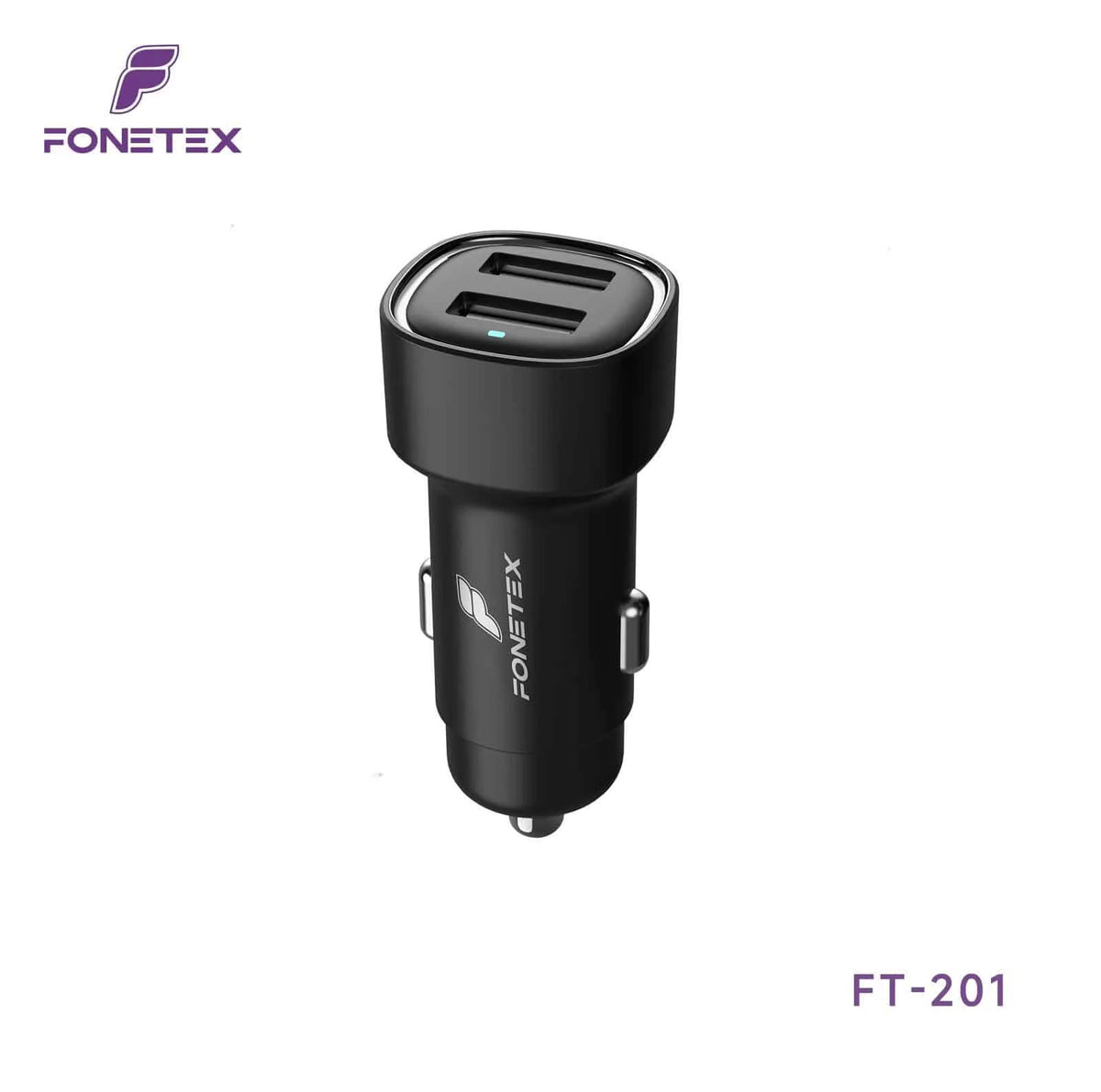 Autolader – 12W – 2x USB – FT-201