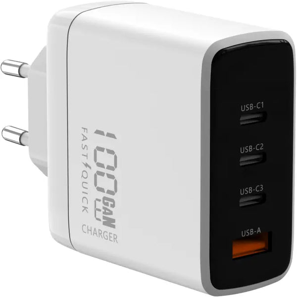 Xssive 100W PD GaN Quick Charger XSS-AC75 - Wit