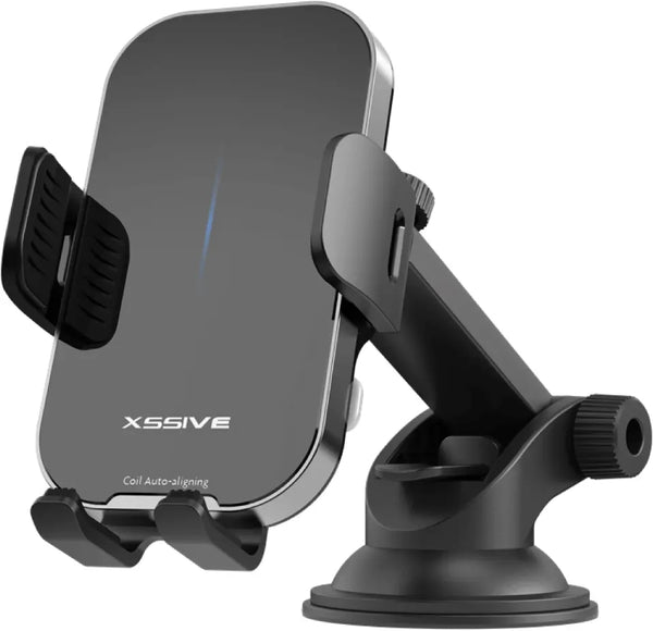 Xssive 15W Wireless Charger Auto Coil Aligning Car Holder XSS-CH100