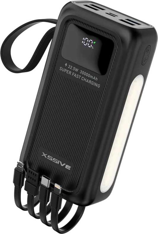 Xssive 22.5W PD Powerbank incl. Cable 30.000mAh XSS-PB56