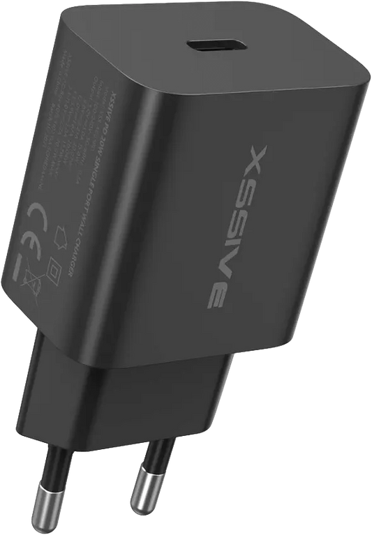 Xssive 25W PD3.0 Super Fast Charger XSS-AC66NB - Zwart