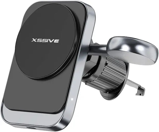 Xssive 2in1 Magnetic Wireless Car Charger Holder XSS-CH120MS+W