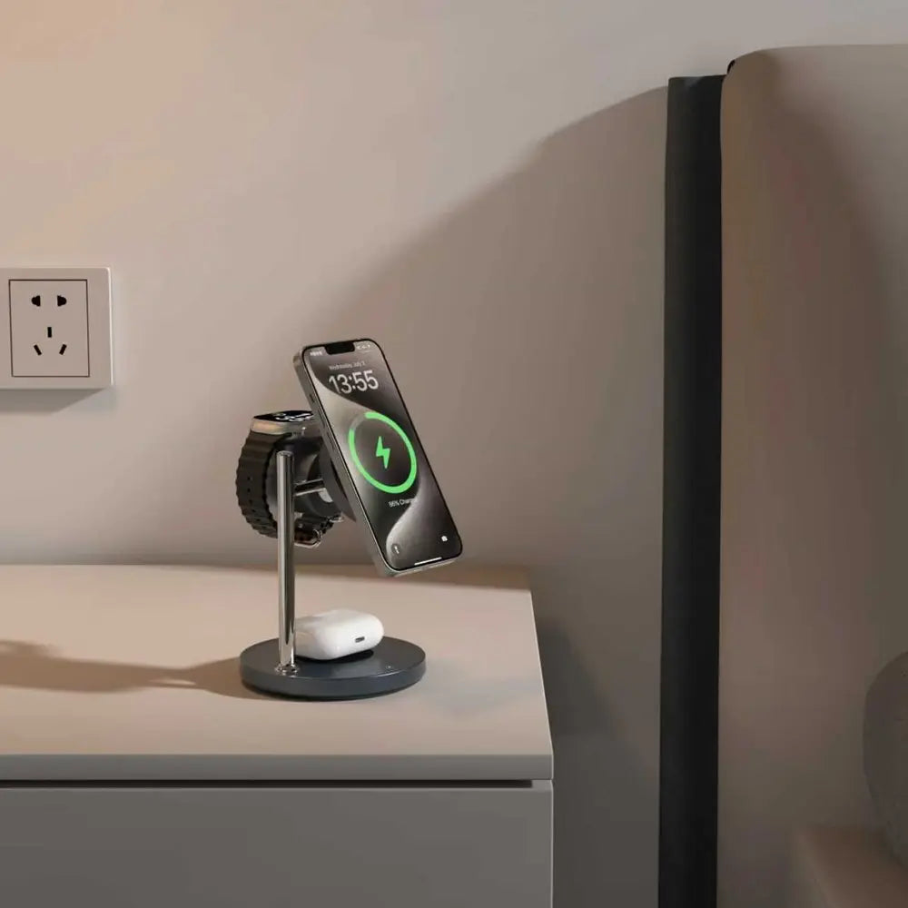 Xssive 3in1 Magnetic QI2 25W Wireless Charger XSS-STAND16