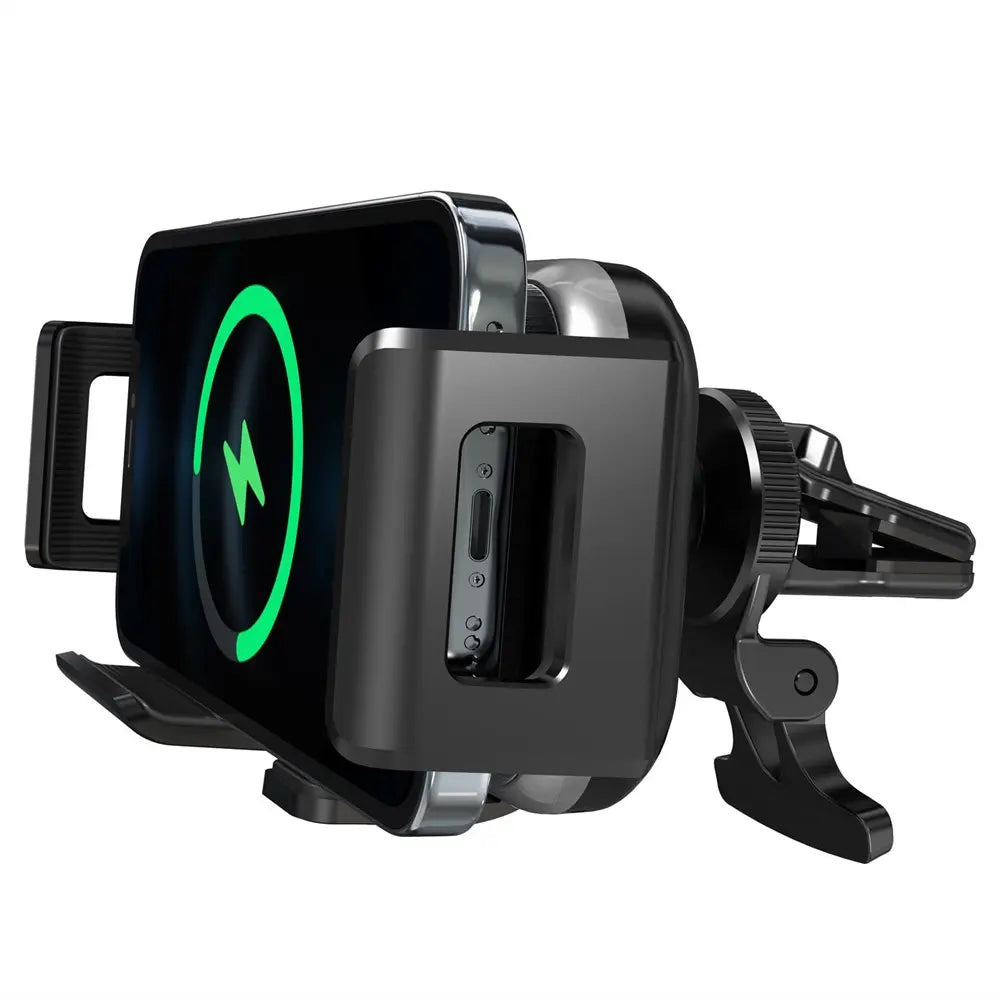 Xssive Auto Clamping Mount Holder with Wireless Charger 15W XSS-CH103