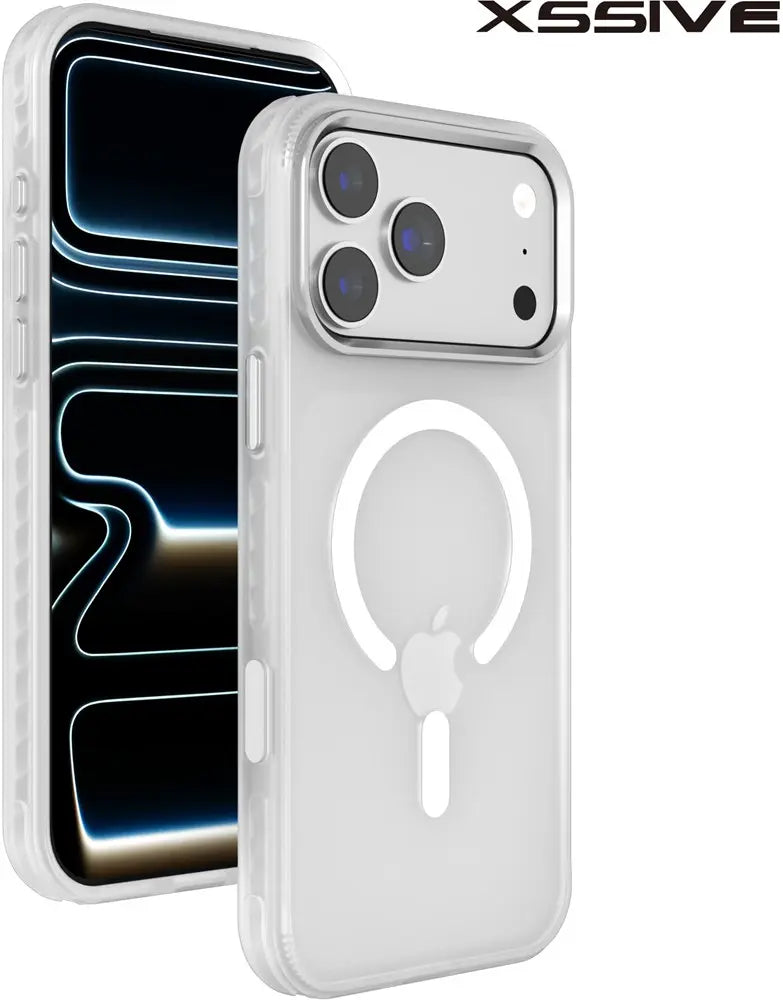 Xssive Back Case Color Clear Serie voor Magsafe iPhone 18 Pro - Matte Transparant