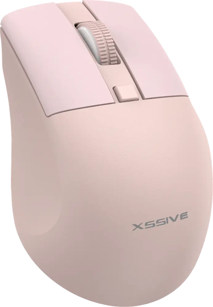 Xssive Bluetooth Wireless Mouse XSS-MS4RG - Rose Goud
