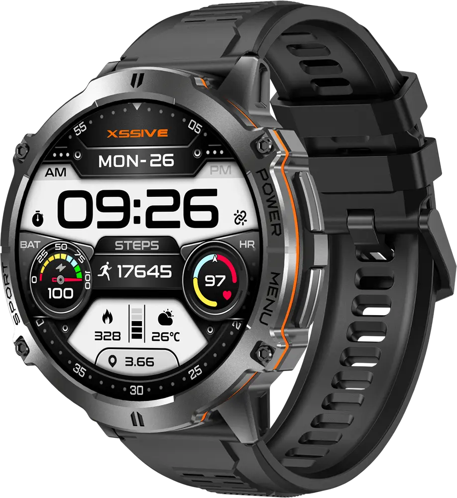 Xssive Smart Watch XSS-SW17 - Zwart