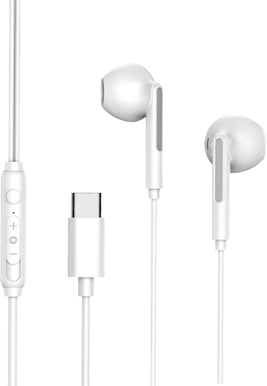 Xssive Stereo Headphones Type-C XSS-EP12 - Wit