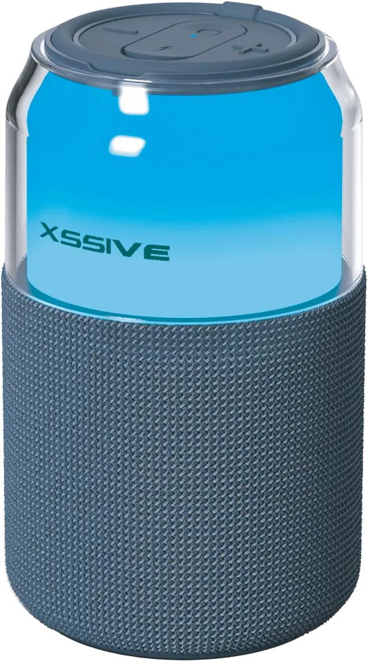 Xssive Wireless Portable Speaker XSS-BSP19BL - Blauw