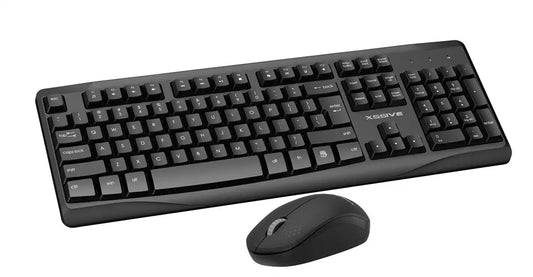 Xssive XSS-KMSET1 Wireless Keyboard+Mouse Set - QWERTY
